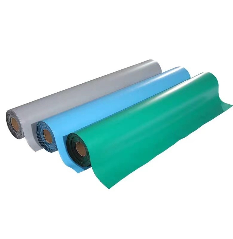ESD maçante brilhante Mat Antistatic Table Floor Mat de borracha para a bancada