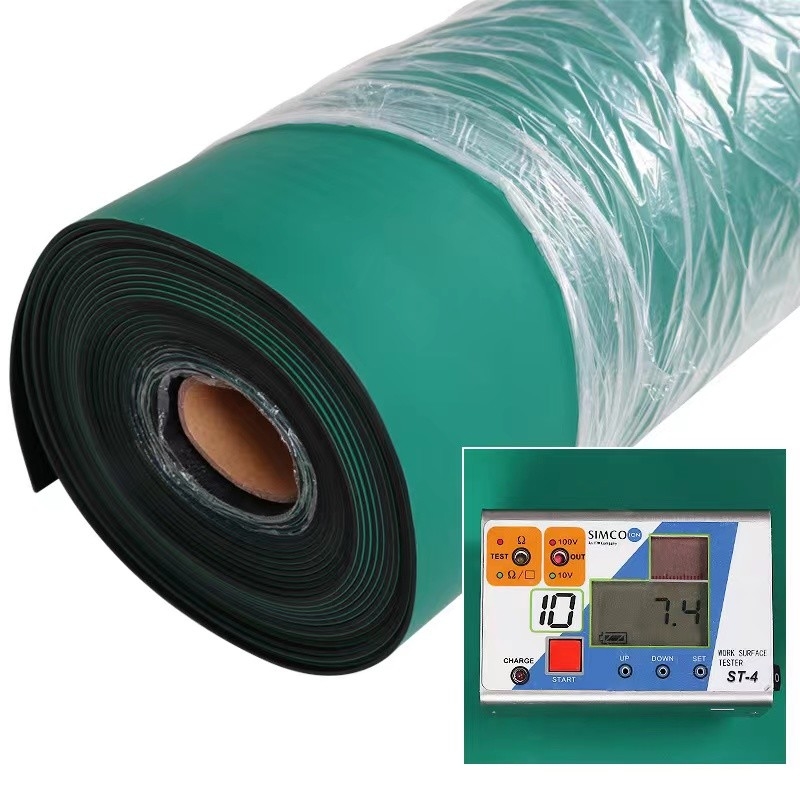 Sala de borracha de Mat Roll For Industrial Clean do assoalho da esteira de tabela do ESD do banco